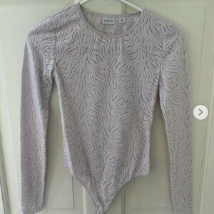 Lavender Babaton Bodysuit from Aritizia.